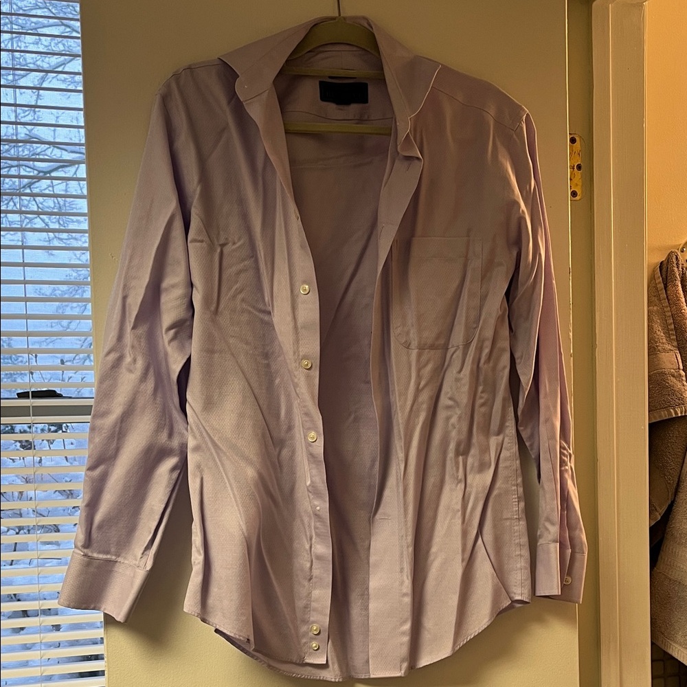 Jos A Bank Lavender Dress Shirt